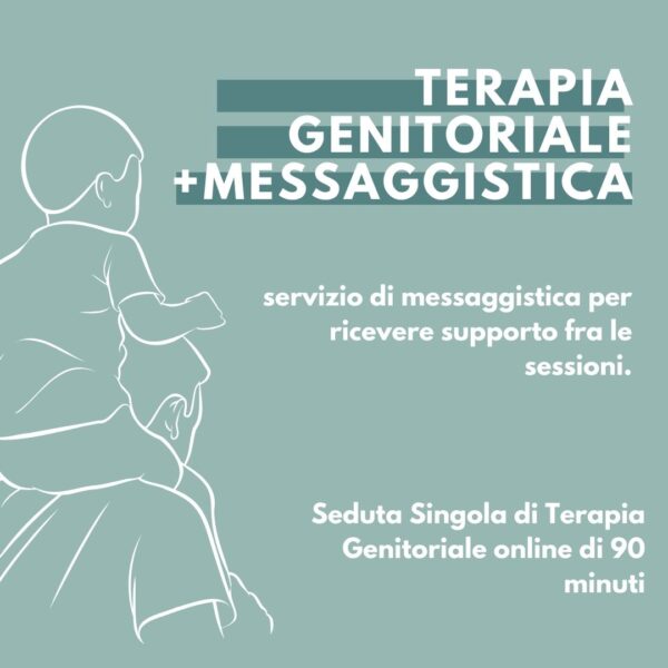 Seduta Singola Terapia Genitori Figli + Messaggistica