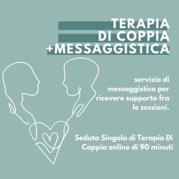 Seduta Singola di Terapia Di Coppia + Messaggistica