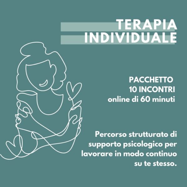 Pacchetto 10 Sedute di Terapia Individuale